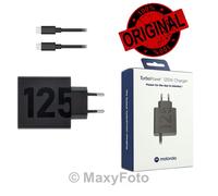 MOTOROLA CARICABATTERIE RICAMBIO TURBO ORIGINALE MC-1252 125W CAVO USB-C 792F64A
