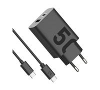 MOTOROLA CARICABATTERIE VELOCE TURBO POWER 50W COMPATTO NUOVO IN CONFEZIONE