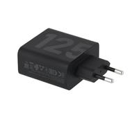 Motorola - Caricatore da muro 125 W, USB-C, tecnologia di ricarica rapida SJMC1252, ricarica sicura per i tuoi dispositivi - Nero