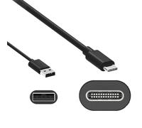 Motorola Chargers - Cavo dati/ricarica USB-A a USB-C da 1 m (SKN6473A).
