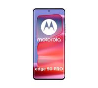 Motorola Moto Edge 50 Pro (Display 6.67''Super HD 144Hz, 50+13+10MP, 4500 mAh ricarica Turbo Power 125W, 12/512GB, Dual SIM, IP68, NFC, Android 14, caricatore da 125W ecover confezione), Luxe Lavander