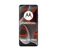 Motorola Moto Edge50 Pro(Display 6.67'' Super HD 144Hz, 50+13+10MP con IA,4500mAh ricarica,Turbo Power 125W,12/512GB,Dual SIM,IP68,NFC,Android 14,caricatore da 125W e cover in confezione)Black Beauty