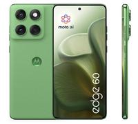 Motorola edge 60 con Moto AI (8/256GB, Fotocamera 50+50+10MP, selfie 50MP, Display 6.67" pOLED 120Hz, MediaTek Dimensity 24M, batteria 5200mAh, ricarica 68W, Android 15), PANTONE Shamrock