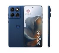 Motorola edge 60 con Moto AI 8/256GB, Fotocamera 50+50+10MP, selfie 50MP, Display 6.67" pOLED 120Hz, MediaTek Dimensity 24M, batteria 5200mAh, ricarica 68W, Android 15, PANTONE Gibraltar Sea
