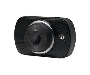 Motorola Lifestyle MDC50 Dash Cam Macchina Fotografica dell'automobile Loop Video HD 720p LCD Display 2" Telecamera Auto con sensore G, Nero