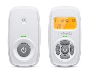 Motorola MBP24 Baby Monitor con Microfono Audio e Display a Temperatura Ambiente