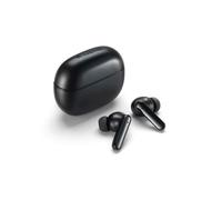 Motorola - Cuffie True Wireless Moto Buds 125, accoppiamento rapido, resistente all'acqua, 17 ore di riproduzione, ricarica USB-C, nero