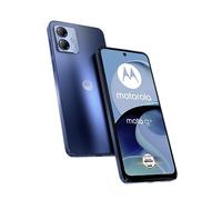 Motorola Moto g14 - Smartphone (display FHD+ da 6,5pollici, fotocamera frontale da 50 MP, 4/128 GB, 5000 mAh, Android 13), color blu cielo, con cover protettiva + adattatore per auto [esclusiva su