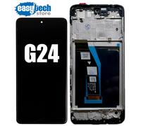 Motorola Moto G24 XT2423-1 Display FRAME Touch Schermo LCD Pari ORIGINALE