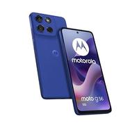 Motorola moto g56 5G con 1 anno extra di garanzia (8/256GB, Fotocamera 50MP + flicker cam, Display 6.72" FHD+ 120Hz, batteria 5100mAh, MediaTek Dimensity 7060, Android 15), PANTONE Dazzling Blue