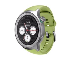Motorola Moto Watch Bluetooth GPS 47mm OLED Argento Verde M IP68 SpO2 Cardio Sonno