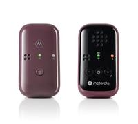 Motorola Nursery Baby monitor audio PIP12 Travel, portatile, HD, portata estesa, 450 m, conversazione a 2 vie, microfono ad alta sensibilità, fino a 10 ore di autonomia, ricarica USB-C, custodia da