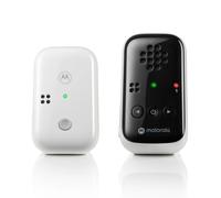 Motorola Nursery PIP10- Baby monitor audio wireless DECT, microfono ad alta sensibilità, avviso audio e fuori portata, controllo del volume, unità genitore portatile