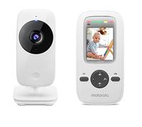 Motorola Nursery VM481: Video Baby Monitor con Unità Genitore Portatile, Microfono ad Sensibilità, Visione Notturna a Infrarossi, Zoom Digitale