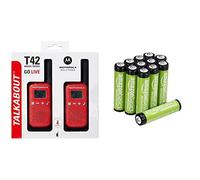 Motorola Radio portatile TALKABOUT T42 ROSSO set con 2 pzola PNI-MTAT42R Amazon