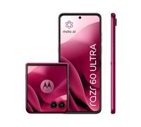 Motorola Razr 60 Ultra con Moto AI (16/512GB, 50+50MP, selfie 50MP, display esterno 4.0" interno 7" pOLED 165Hz, Qualcomm Snapdragon 8 Elite, 4700mAh, 5G, Dual SIM, Android 15) PANTONE Cabaret