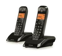 Motorola S12 Duo Telefono DECT Identificatore di chiamata Nero