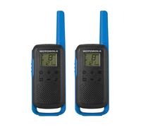 MOTOROLA Solutions Lotto di 2 Walkie Talkie TALKABOUT T62 PMR446 Blu Lungo