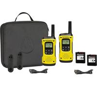 MOTOROLA Solutions - Lotto di 2 Walkie Talkie - TALKABOUT T92 - PMR446 - Nero/Gi