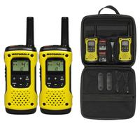MOTOROLA Solutions Lotto di 2 Walkie Talkie TALKABOUT T92 PMR446 Nero/Giallo