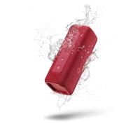 Motorola Sound - Altoparlante Bluetooth wireless ROKR 600 - Suono potente da 30 W, resistente all'acqua e polvere, funzione broadcast per collegare oltre 20 altoparlanti, 6 ore di riproduzione, Rosso