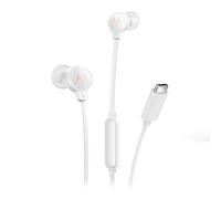 Motorola Sound Earbuds 3C-S Cuffie intrauricolari con microfono, vestibilità comoda, chiamate in vivavoce, suono ad alta definizione, design sicuro, connettore USB-C, bianco