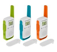 Motorola T42 ricetrasmittente 16 canali Blu, Verde, Arancione, Bianco