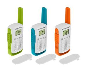 Motorola T42 ricetrasmittente 16 canali Blu, Verde, Arancione, Bianco