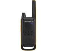Motorola Talkabout T82 Extreme Quad Pack Radio portatile 2 bande PMR 446 MHz 16 canali Nero, Giallo (confezione da 4)