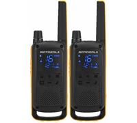 Motorola Talkabout T82 Extreme Twin Pack ricetrasmittente 16 canali Nero, Arancione