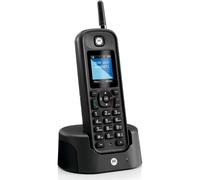 Motorola - Telefono fisso wireless DECT O201, ID chiamante, retroilluminazione,