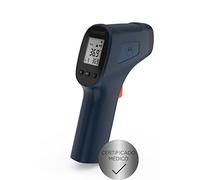 Motorola TE-93 Termometro laser a infrarossi digitale senza contatto - Certificato medico - Blu scuro