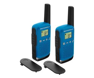 Motorola TLKR T42 Confezione 2 Walkie-talkie blu