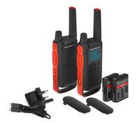 Walkie-talkie Motorola T82 (2 Pcs) Nero Arancio