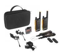 Motorola Talkabout T82 Extreme Twin Pack ricetrasmittente 16 canali Nero, Arancione