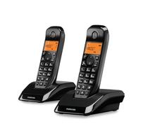 Motorola S12 Duo Telefono DECT Identificatore di chiamata Nero