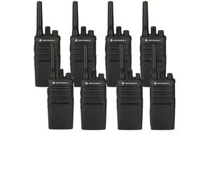 Motorola XT420 confezione da 8 pezzi Robusto walkie talkie aziendale, ideale per l'uso in ambienti difficili dove la comunicazione affidabile è
