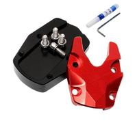 Motorrad-Seitenständerplatte | -Fußpolster aus Aluminium