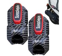 Motorrad Stoßstangenblöcke - Kratzfeste Motorschutz Stoßstange 2 Stück Robuste Schutzblöcke Passend für Rohrdurchmesser 0,78-1,02 Zoll Rutschfest Haltbar Einfache Montage Sicherer Aufprallschutz für M