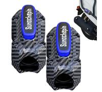 Motorrad Stoßstangenblöcke - Kratzfeste Motorschutz Stoßstange 2 Stück Robuste Schutzblöcke Passend für Rohrdurchmesser 0,78-1,02 Zoll Rutschfest Haltbar Einfache Montage Sicherer Aufprallschutz für M