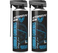 Motorrevive Lubrificante per Catene Racing Line per Moto da Competizione 380 ml. Grasso Liquido. Alte Prestazioni con Protezione Resistente e aderenza Estrema. Durata e scorrevolezza ad Alta velocità