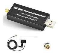 Motorsi DAB+ Adattatore per Ricevitore Radio Digitale Ricevitore Sintonizzatore con Antenn Set Antenna in Vetro SM USB 2.0 per Dongle Modulo DAB Universale per Autoradio Android
