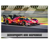 Motorsport aus Maranello (Tischkalender 2026 DIN A5 quer), CALVENDO Monatskalender: Ein toller Kalender für Ferrari Motorsport Fans