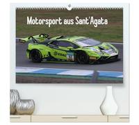Motorsport aus Sant'Agata (hochwertiger Premium Wandkalender 2026 DIN A2 quer), Kunstdruck in Hochglanz: Bilder verschiedener Lamborghini Huracan aus dem Motorsport
