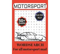 Motorsport Wordsearch Puzzle Book: Wordsearches with easy to read with easy to read print about Motorsport, Motorsport tracks, and more | 6X9 Inches, ... Puzzles for Vacation, Holidays and Free time