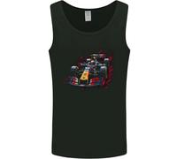Motorsports Auto Formula Uomo Canotta Maglia