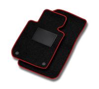 MOTOS Basic Tappetini auto Velours per auto destinato a Ferrari 348 1989-1995 - Basic, Materiale, Rosso tappetino auto - Provate un nuovo comfort di guida con un set di tappetini in velluto