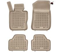 MOTOS Beige tappetini in gomma per auto adatto per BMW X1 E84 2009-2016 Migliorate il vostro comfort di viaggio con il tappetino antiscivolo per auto - tappetino per auto per tutte le stagioni, protez