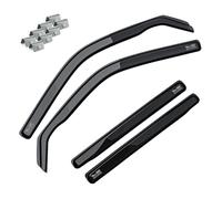 MOTOS Deflettori Finestrini Auto per SMART FORFOUR I 2004-2006 Deflettori d'Aria Antiturbo e Antivento, Protezione dalle Intemperie, Riduzione del Rumore, Installazione Semplice, Durata e Robustezza