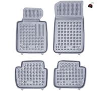 MOTOS Grigio tappetini in gomma per auto adatto per BMW Serie 3 E46 1998-2007 Migliorate il vostro comfort di viaggio con il tappetino antiscivolo per auto - tappetino per auto per tutte le stagioni,